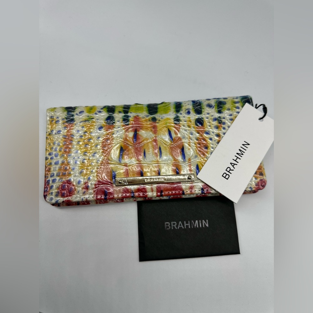 NWT Brahmin Ady Wallet Celebrate Melbourne Genuine Leather